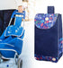 Menolana Shopping Cart Replacement Bag Trolley Bag Oxford Cloth Waterproof Reusable with Side Pockets and Rear Pocket