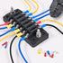 Nilight 1500pcs Mixed Quick Disconnect Crimp Connector Kit - Butt Splice Ring Fork Spade for Automotive Wiring