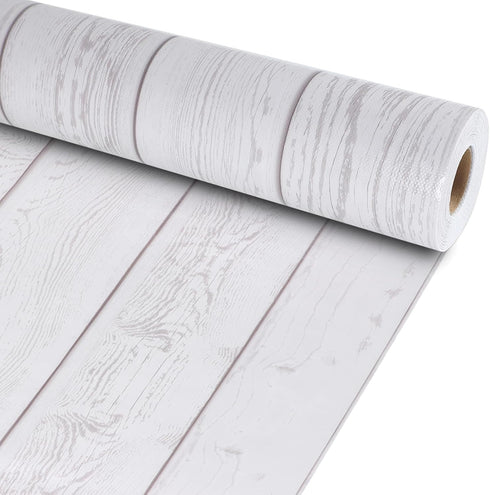 White Wood Bulletin Board Roll, Reusable Waterproof Erasable Fabric for Classroom Decor, 15.55" x 472.44"