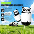 FUNISKETCH 4 Pack Cute Panda Magnetic Pen Holder, Strong Magnet for Glass Whiteboard, Refrigerator & Locker - Marker