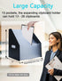 Clipboard Holder - 2 Pack Accordion Expanding Clipboard Stand, Vertical Storage Holder for School, Home, Office