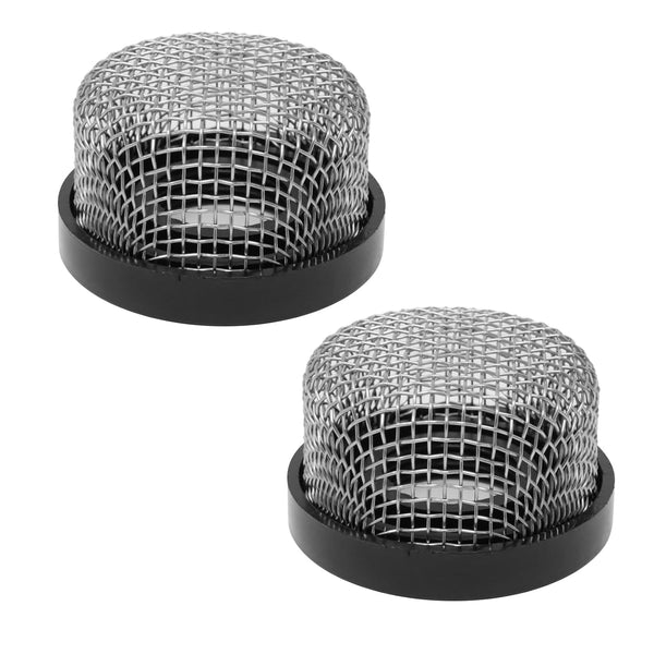 Honbay 2PCS Stainless Steel Strainer ¾ Inch -14, Aerator Screen Wire Mesh for Livewell Pump, Garden Hose
