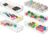 iDesign Plastic Makeup Drawer Organizer Tray - Vanity Organizer or Desk Drawer