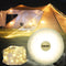 32.8FT Camping String Lights, Rechargeable Waterproof Hanging Lamp Portable LED Light for Outdoor Camping Awning Tent