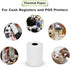 MFLABEL 2 1/4" x 50' Thermal Receipt Papers, 10 Rolls per Carton, Biodegradable Coated POS Cash Register Paper.