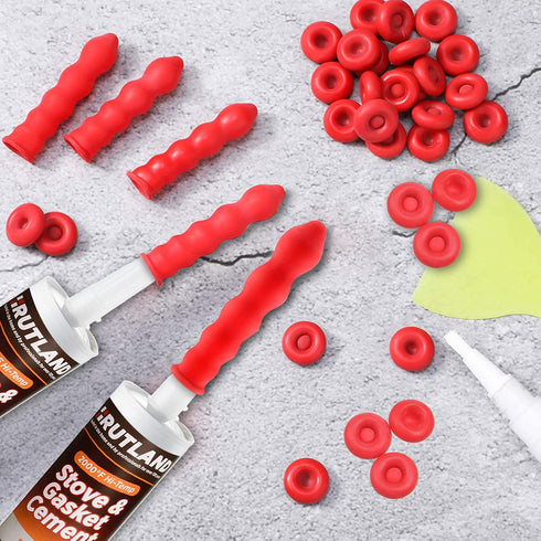 10/20/70/80/100 Pcs Caulk Tube Sealing Caps, Universal Fit Reusable Cover for Preserving Open Caulking Tube
