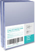 Binditek 200 Pack Clear PVC Binding Presentation Covers, 12 Mil, 8-1/2 x 11 Inches, Un-Punched Office Supplies