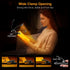 19 3 Dimming Brightness,90 Gritin LED Rechargeable Book Light for Reading in Bed with Memory Function- Eye Caring Color