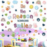 Boho Welcome Back to School Classroom Bulletin Board Set - Be The Reason Someone Smile Today Decor for Elementary,