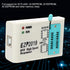 EZP2019 USB Programmer, EEPROM Programmer BIOS Chip for 24 25 93 EEPROM Flash Bios with Sockets & Test Folder