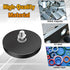M4 12 Pack M4 Rubber Coated Magnet, Winspeed Anti-Scratch Neodymium Magnet Rubber Coated Mounting Magnets Base