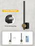 Dimmable 0-200LM, 3000K, 1Pack L LOHAS LED Night Light, Night Lights Plug into Wall, Night Light Nightlight Black
