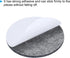 3.9" 3 5mm PATIKIL Diameter Adhesive Non-Slip Backed Felt, Pcs Thickness Round Lamp Base Anti-Slip Mat Anti-Scratch Pad