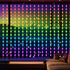 KBG (8Ft 6Ft) Smart Curtain Lights RGB Color Changing Christmas Curtain Lights, USB Powered with Remote/APP Control