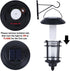 2 Pack Dynaming Solar Flame Wall Lanterns, Outdoor Solar Wall Hanging Lights, Flickering Flame LED Lights Auto On/Off