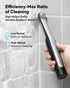 IPX7 12 HOTO Wand Cordless Spin Scrubber, Electric Rechargeble Grout Cleaning Brush, Waterproof Bathroom Scrubber
