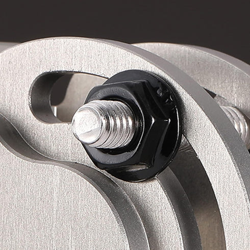 Generic M6 1.00mm 18-8, 50 Pack x Hex Nuts, Carbon Steel Black Oxide, Full Thread, Hex Drive, Bright Finish, Carbon