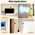 YUASDUU 40In 20W 3000K Modern Hardwired Wall Sconce, LED Linear Wall Light Warm White Acrylic Indoor Wall lamp Warm