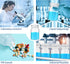 12 Bottles(Clear,3oz 100ml,Wide Tatuo Pcs Plastic Sample Bottles with Screw Cap, Liquid Containers with Lid for Lab