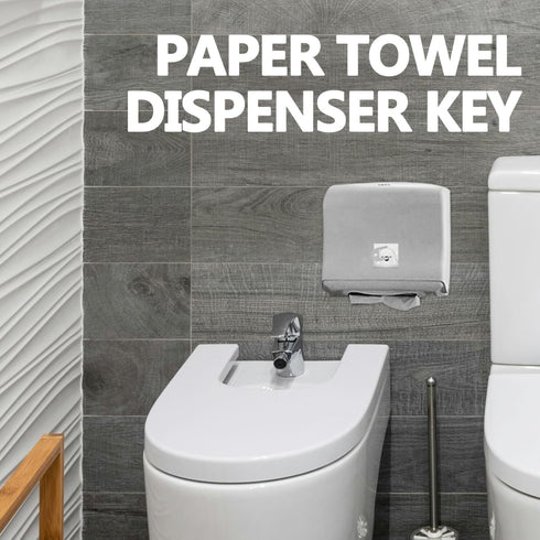 Commercial PRETYZOOM Toilet Paper Dispenser Key Replacement Tool for Paper Towel Dispensers Durable Plastic Easy to Use