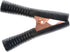 NOYITO Alligator Clips, 2 Black 2 Red Metal Spring Durable 50A 75A 100A for Battery Electric Test