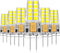 6 Pack G4 LED Bulb 12V AC/DC 2.5W Equivalent 30W T3 Bi-Pin