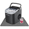 Silicone Ice Makers Countertop Mat - Waterproof with Raised Edge to Prevent Liquid Spillage, 19“x12”