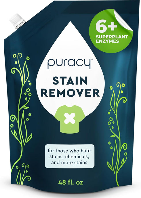 Puracy Stain Remover, Natural Travel and Laundry Stain Cleaner for Clothes, Baby