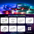 WS2812B 16.4FT/5M 30Pixel/M 150LEDs DC5V SMD5050 Programmable IP30 SEZO LED Strip Light Individual Addressable LED