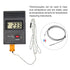 MECCANIXITY E Type Thermocouple Temperature Sensor Probe - 4x30mm, 6.6ft Wire, 0 to 600°C