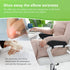 Chair Ergonomic Armrest Cooling Gel Pads, Elbow Pillow Pressure Relief for Office Gaming Chair - 2-Piece Set