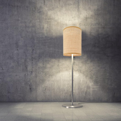 8.07X5.51X5.51In E14 E27 Kichvoe Rattan Woven Lamp Shade for Table and Floor Lamps Rustic Drum Design Unique Lampshades