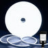 echosari 33Ft Neon Rope Lights, 1200 LED Strip Lights with Timer Dimmable,