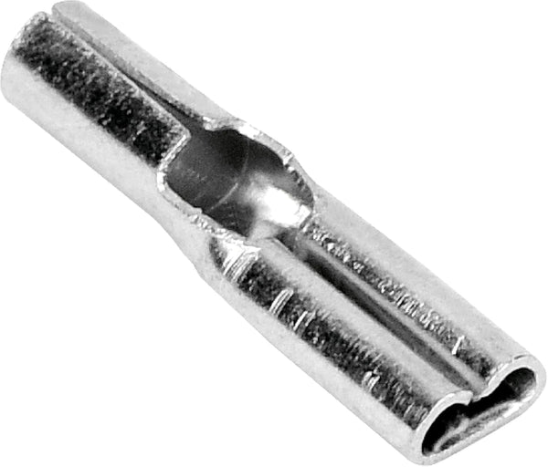 Conext Link QDUF-110R25 25 Pack Uninsulated Spade Quick Disconnect Terminal Electrical Wire Crimp Connector (0.110",