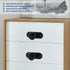 PILYON 2 Pack Cabinet Knobs Cabinet Door Knob Gold Black Bedside Table Handle Wardrobe Cabinet Drawer Zinc Alloy Knob