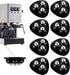 Thrymme 8 Pack 360 Countertop, Appliance Casters, Peel-and-Stick Small Appliance Slider Swivel, Triangular Rollers