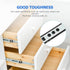 2pcs 17mm 246mm Wide Miniature Drawer Slide Rail, Steel Ball Bearing Cabinet Slide, Dual-Direction Furniture Rail