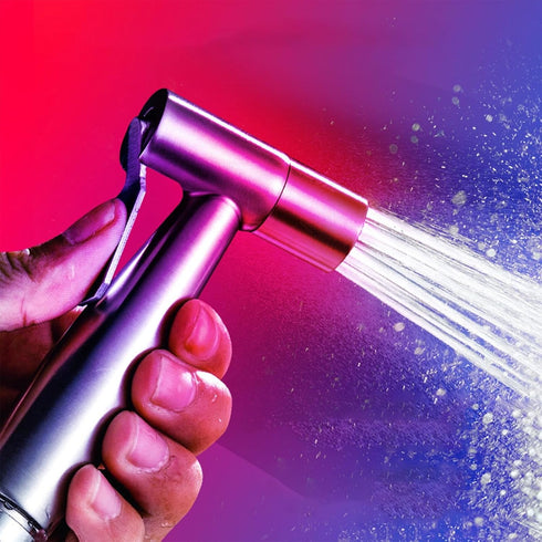 Kryfelix Hand Held Bidet Sprayer 5FT Hose Handheld Bidet Sprayer For Toilet Toilet