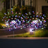 2 Pack 175 LED Solar Firework Lights, Waterproof 4th of July Decorations for Outdoor Landscape Path Lights