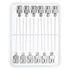 PATIKIL 27Ga x 1.5 Inch Stainless Steel Dispensing Needle Tips, 12Pcs Blunt Tips Luer Lock for Thick Glue Ink Lab