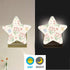 Burbuja 0.2W Tulip LED Night Light Plug into Wall Star-Shaped Nightlight Dusk to Dawn Auto Sensor for Bedroom Bathroom