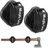 2 Pack Heavy Duty Magnetic Shovel Holder for Truck with Adjustable Strap,
