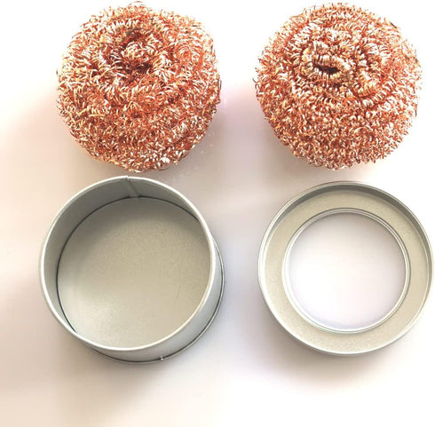 Soldering Iron Tip Cleaner Kit, Coiled Brass Sponge for Welding Tip Cleaning
