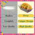 50Pcs Mexican Taco Nights Food Trays - Taco Boat Assembled Trays Nacho Snack Fried chicken Holder Disposable Paper