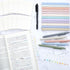 Jutom 29 Pcs Book Annotation Kit, Aesthetic Highlighters, Gel Pens, Sticky Notes, and Markers for Office School
