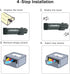 Limeink Compatible Toner Cartridge Replacement for Xerox 6515 Phaser 6510 Workcentre 6515 106r03480 106r03478 (Black