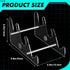 SaisaiTan 3 Acrylic Keyboard Display Stand Holder Mechanical Computer Stand Shelf for Desk Transparent Acrylic Tier