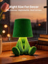 Modern Table Lamp for Youth: Rechargeable Cute Light for Kids Child Teen - Gift for Birthday Christmas Halloween Easter