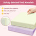 SUNEE 3 Ring Binder 1 Inch - 6 Pack Clear View PVC-Free Binder for School or Office Supplies, Pastel