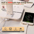 Cordless LED Desk Lamp, 6000mAh Rechargeable Battery Operated Light, Eye-Caring Reading Lamp for Students, 3 Modes